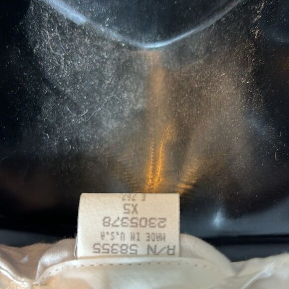 Eileen west vintage 90s coquette nightgown bow embroidered lightweight lace xs - Picture 9 of 11